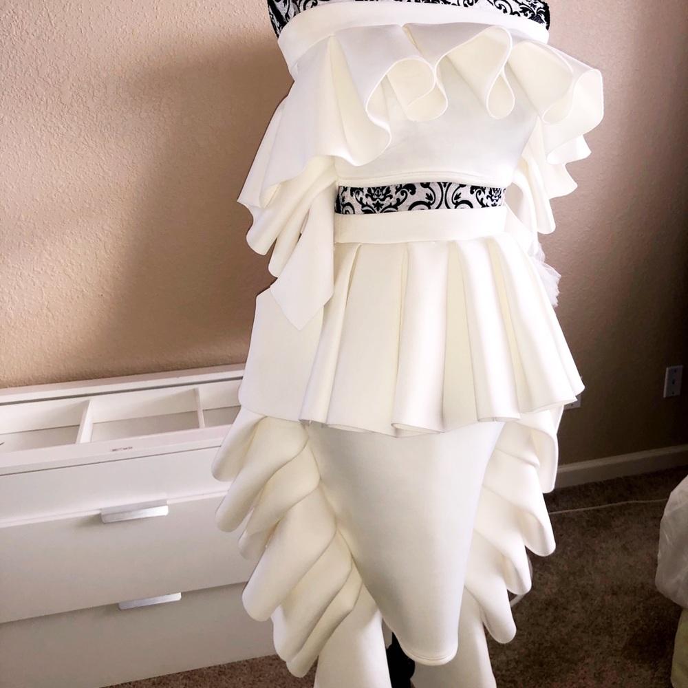 Ruffle midi skirt coordinate - Picture 2 of 6